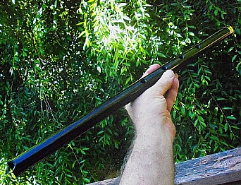 Black shakuhachi